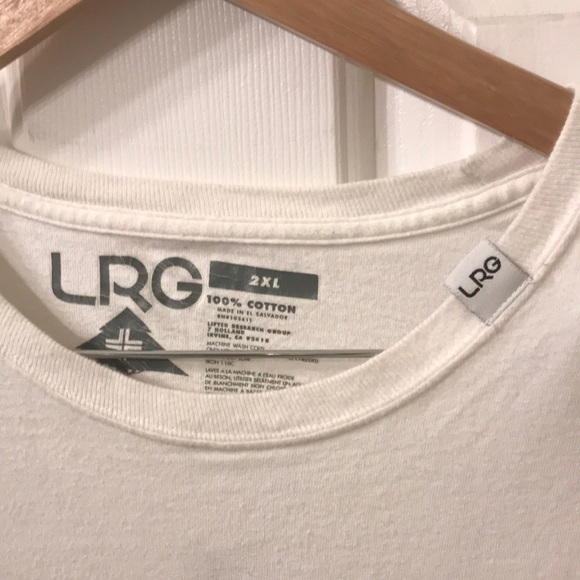 LRG 2XL white tee! - Picture 2 of 4